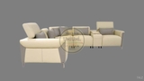 SOFA 74LZ 255 100% DA BÒ TỰ NHIÊN N.K CHÂU Á NGUYÊN CHIẾC 74LZ