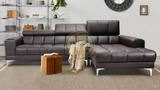SOFA 74LZ 252 100% DA BÒ TỰ NHIÊN N.K CHÂU Á NGUYÊN CHIẾC 74LZ