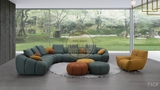 SOFA CAO CẤP CHÂU ÂU 71CF 264 100% DA BÒ TỰ NHIÊN (SX TẠI NƯỚC THỨ 3) N.K NGUYÊN CHIẾC