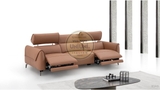 SOFA CAO CẤP CHÂU ÂU 83AS 168 100% DA BÒ TỰ NHIÊN (SX TẠI NƯỚC THỨ 3) N.K NGUYÊN CHIẾC