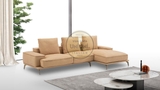 SOFA CAO CẤP CHÂU ÂU 83AS 261 100% DA BÒ TỰ NHIÊN (SX TẠI NƯỚC THỨ 3) N.K NGUYÊN CHIẾC