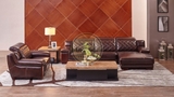 SOFA CAO CẤP 80CH 163 100% DA BÒ TỰ NHIÊN N.K CHÂU Á NGUYÊN CHIẾC 80CH