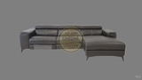SOFA 74LZ 244 100% DA BÒ TỰ NHIÊN N.K CHÂU Á NGUYÊN CHIẾC 74LZ