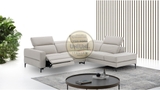SOFA CAO CẤP CHÂU ÂU 83AS 167 100% DA BÒ TỰ NHIÊN (SX TẠI NƯỚC THỨ 3) N.K NGUYÊN CHIẾC