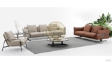 SOFA CAO CẤP CHÂU ÂU 83AS 260 100% DA BÒ TỰ NHIÊN (SX TẠI NƯỚC THỨ 3) N.K NGUYÊN CHIẾC