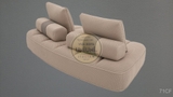 SOFA CAO CẤP CHÂU ÂU 71CF 261 100% DA BÒ TỰ NHIÊN (SX TẠI NƯỚC THỨ 3) N.K NGUYÊN CHIẾC