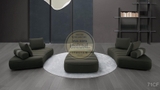 SOFA CAO CẤP CHÂU ÂU 71CF 261 100% DA BÒ TỰ NHIÊN (SX TẠI NƯỚC THỨ 3) N.K NGUYÊN CHIẾC