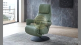 SOFA CAO CẤP CHÂU ÂU 71CF 298 100% DA BÒ TỰ NHIÊN (SX TẠI NƯỚC THỨ 3) N.K NGUYÊN CHIẾC