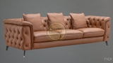 SOFA CAO CẤP CHÂU ÂU 71CF 251 100% DA BÒ TỰ NHIÊN (SX TẠI NƯỚC THỨ 3) N.K NGUYÊN CHIẾC