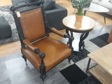 GHẾ DECOR DA BÒ GDDTRT16NC044
