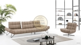 SOFA CAO CẤP CHÂU ÂU 83AS 287 100% DA BÒ TỰ NHIÊN (SX TẠI NƯỚC THỨ 3) N.K NGUYÊN CHIẾC