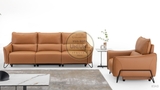 SOFA CAO CẤP CHÂU ÂU 83AS 196 100% DA BÒ TỰ NHIÊN (SX TẠI NƯỚC THỨ 3) N.K NGUYÊN CHIẾC
