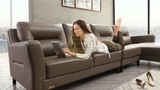 SOFA CAO CẤP 80CH 160 100% DA BÒ TỰ NHIÊN N.K CHÂU Á NGUYÊN CHIẾC 80CH