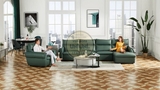 SOFA CAO CẤP 80CH 158 100% DA BÒ TỰ NHIÊN N.K CHÂU Á NGUYÊN CHIẾC 80CH
