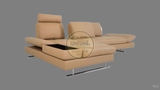 SOFA 74LZ 266 100% DA BÒ TỰ NHIÊN N.K CHÂU Á NGUYÊN CHIẾC 74LZ