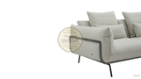 SOFA CAO CẤP CHÂU ÂU 83AS 258 100% DA BÒ TỰ NHIÊN (SX TẠI NƯỚC THỨ 3) N.K NGUYÊN CHIẾC