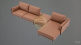 SOFA CAO CẤP CHÂU ÂU 71CF 214 100% DA BÒ TỰ NHIÊN (SX TẠI NƯỚC THỨ 3) N.K NGUYÊN CHIẾC