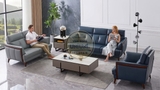 SOFA CAO CẤP 80CH 143 100% DA BÒ TỰ NHIÊN N.K CHÂU Á NGUYÊN CHIẾC 80CH