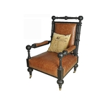 GHẾ DECOR DA BÒ GDDTRT16NC044