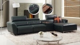 SOFA FIONA 2 100% DA BÒ TỰ NHIÊN N.K CHÂU Á NGUYÊN CHIẾC 66FRFIONA