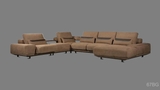 SOFA BALI 14 100% DA BÒ TỰ NHIÊN N.K CHÂU Á NGUYÊN CHIẾC 67BGBALI