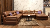 SOFA JAPA 33 100% DA BÒ TỰ NHIÊN N.K CHÂU Á NGUYÊN CHIẾC 68JSJAPA