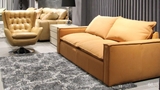 SOFA JAPA 97 100% DA BÒ TỰ NHIÊN N.K CHÂU Á NGUYÊN CHIẾC 68JSJAPA