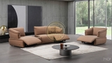 SOFA CAO CẤP CHÂU ÂU 71CF 236 100% DA BÒ TỰ NHIÊN (SX TẠI NƯỚC THỨ 3) N.K NGUYÊN CHIẾC