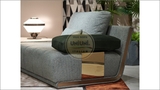 SOFA 76FS 23 100% DA BÒ TỰ NHIÊN N.K CHÂU Á NGUYÊN CHIẾC 76FS