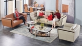 SOFA CAO CẤP 80CH 176 100% DA BÒ TỰ NHIÊN N.K CHÂU Á NGUYÊN CHIẾC 80CH