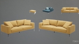 SOFA 73KH 100 100% DA BÒ TỰ NHIÊN N.K CHÂU Á NGUYÊN CHIẾC 73KH