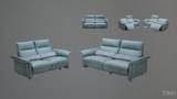 SOFA 73KH 255 100% DA BÒ TỰ NHIÊN N.K CHÂU Á NGUYÊN CHIẾC 73KH