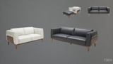 SOFA 73KH 225 100% DA BÒ TỰ NHIÊN N.K CHÂU Á NGUYÊN CHIẾC 73KH