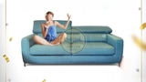 SOFA 74LZ 150 100% DA BÒ TỰ NHIÊN N.K CHÂU Á NGUYÊN CHIẾC 74LZ