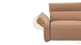 SOFA CAO CẤP CHÂU ÂU 83AS 211 100% DA BÒ TỰ NHIÊN (SX TẠI NƯỚC THỨ 3) N.K NGUYÊN CHIẾC