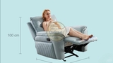 SOFA CAO CẤP 80CH 122 100% DA BÒ TỰ NHIÊN N.K CHÂU Á NGUYÊN CHIẾC 80CH