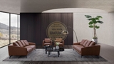SOFA CAO CẤP 80CH 249 100% DA BÒ TỰ NHIÊN N.K CHÂU Á NGUYÊN CHIẾC 80CH