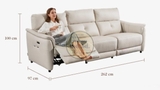 SOFA CAO CẤP 80CH 120 100% DA BÒ TỰ NHIÊN N.K CHÂU Á NGUYÊN CHIẾC 80CH
