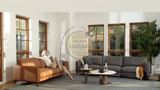 SOFA CAO CẤP CHÂU ÂU 82DC 30 100% DA BÒ TỰ NHIÊN (SX TẠI NƯỚC THỨ 3) N.K NGUYÊN CHIẾC