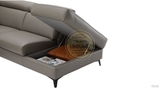 SOFA CAO CẤP CHÂU ÂU 83AS 147 100% DA BÒ TỰ NHIÊN (SX TẠI NƯỚC THỨ 3) N.K NGUYÊN CHIẾC