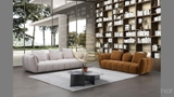 SOFA CAO CẤP CHÂU ÂU 71CF 257 100% DA BÒ TỰ NHIÊN (SX TẠI NƯỚC THỨ 3) N.K NGUYÊN CHIẾC