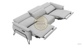 SOFA CAO CẤP CHÂU ÂU 83AS 154 100% DA BÒ TỰ NHIÊN (SX TẠI NƯỚC THỨ 3) N.K NGUYÊN CHIẾC