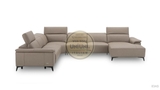 SOFA CAO CẤP CHÂU ÂU 83AS 216 100% DA BÒ TỰ NHIÊN (SX TẠI NƯỚC THỨ 3) N.K NGUYÊN CHIẾC