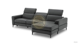 SOFA CAO CẤP CHÂU ÂU 83AS 146 100% DA BÒ TỰ NHIÊN (SX TẠI NƯỚC THỨ 3) N.K NGUYÊN CHIẾC