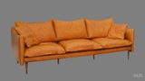 SOFA ZARA 9  100% DA BÒ TỰ NHIÊN N.K CHÂU Á NGUYÊN CHIẾC 64ZLZARA