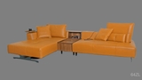 SOFA ZARA 77  100% DA BÒ TỰ NHIÊN N.K CHÂU Á NGUYÊN CHIẾC 64ZLZARA