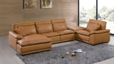 SOFA NORA GÓC L DÀI 100% DA BÒ TỰ NHIÊN N.K CHÂU Á NGUYÊN CHIẾC 02NCNORA000-LD0