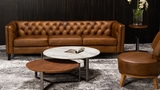 SOFA HEIDI 7 100% DA BÒ TỰ NHIÊN N.K CHÂU Á NGUYÊN CHIẾC 60HFHEIDI