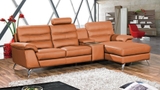 SOFA AMANI GÓC L NGẮN 100% DA BÒ TỰ NHIÊN N.K CHÂU Á NGUYÊN CHIẾC 07ANAMANI00-LN0