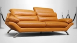SOFA FEEL 17 100% DA BÒ TỰ NHIÊN N.K CHÂU Á NGUYÊN CHIẾC 08FRFEEL